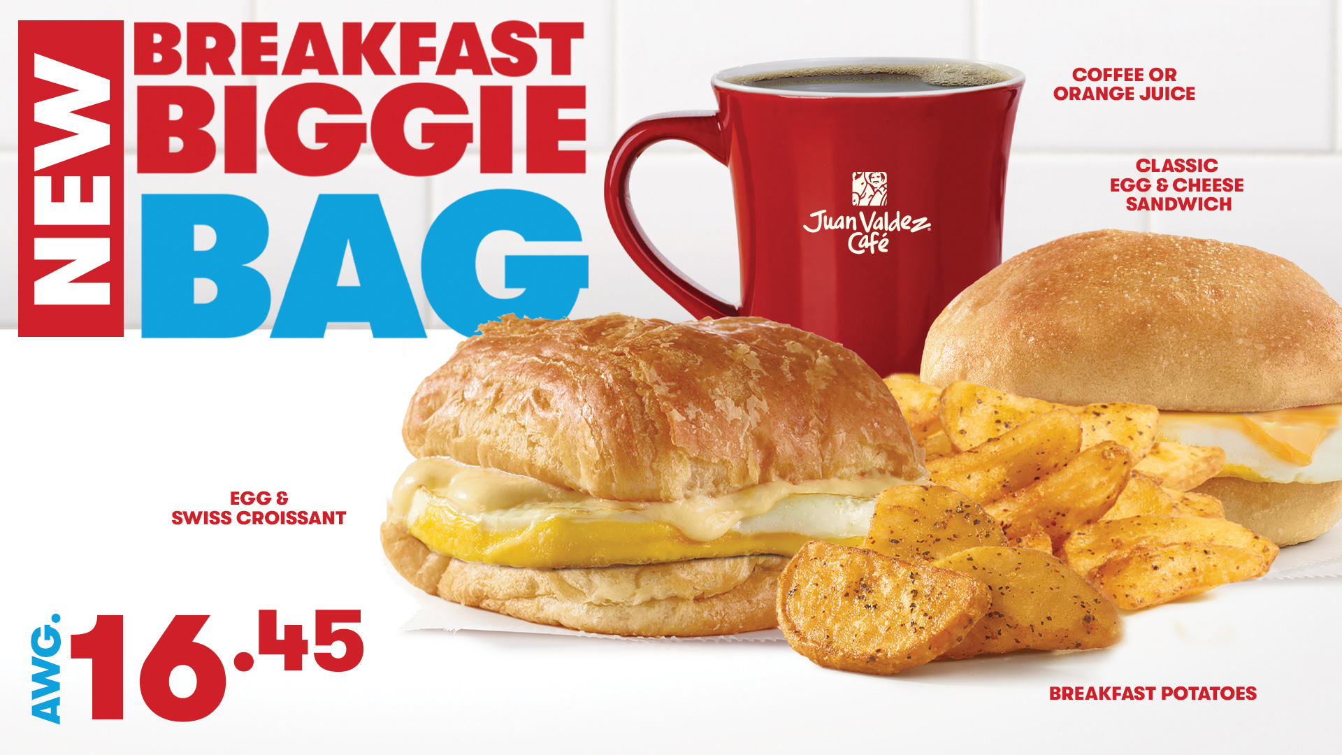 Wendy's Aruba Breakfast Menu